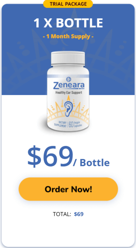 Zeneara 1 bottle