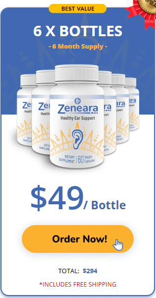 Zeneara 6 bottle